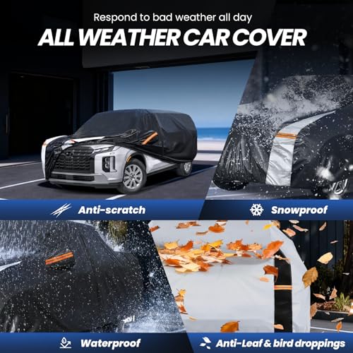 Multi Layer Car Cover Custom Fit for Hyundai Palisade