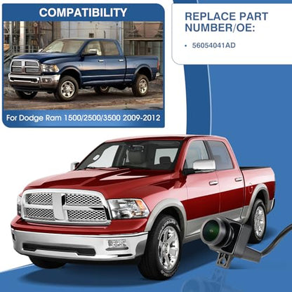 Rear View Backup Camera Fit for Dodge Ram 1500 2500 3500 2009