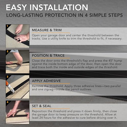 Garage Door Threshold Seal (16 Foot)