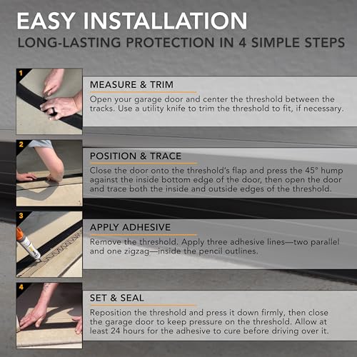 Garage Door Threshold Seal