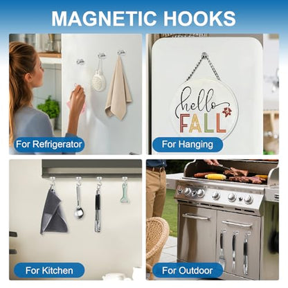 Magnetic Hooks for Cruise Essentials 2026 Cabins Door 25 Pack (25 Count)