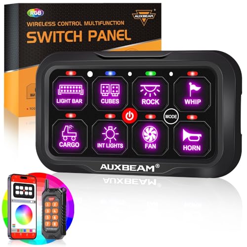 8 Gang Switch Panel Bluetooth RGB AC