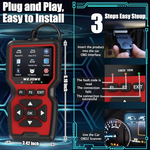 Upgraded OBD2 Scanner Diagnostic Tool