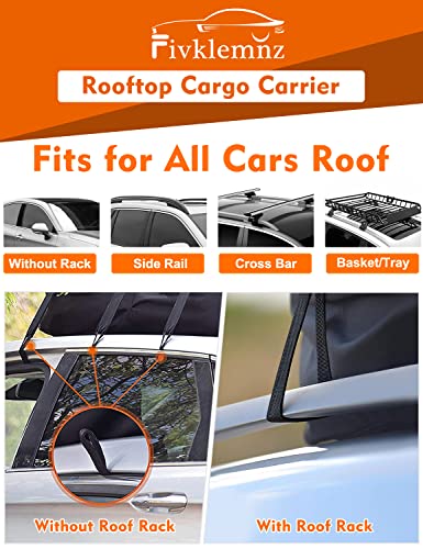 21 Cubic Rooftop Cargo Carrier Waterproof Soft Car Roof Bag