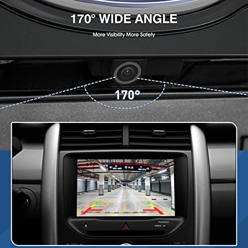 Rear View Backup Reverse Camera Fit for Ford Edge 11