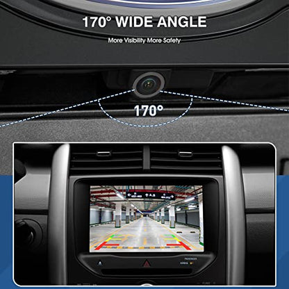 Rear View Backup Reverse Camera Fit for Ford Edge 11