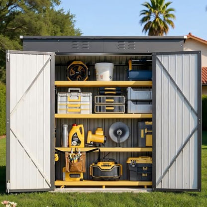 6' x 4' Outdoor Storage Shed