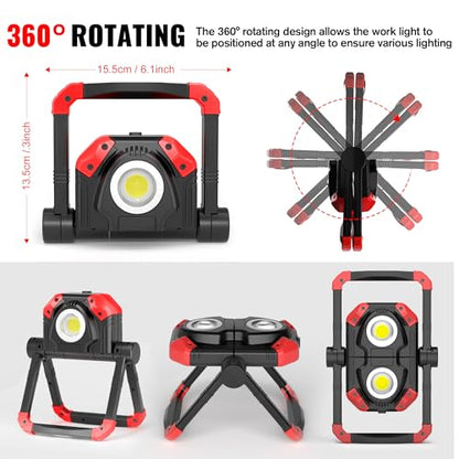Rechargeable Work Lights 2 Pack (2 Count)