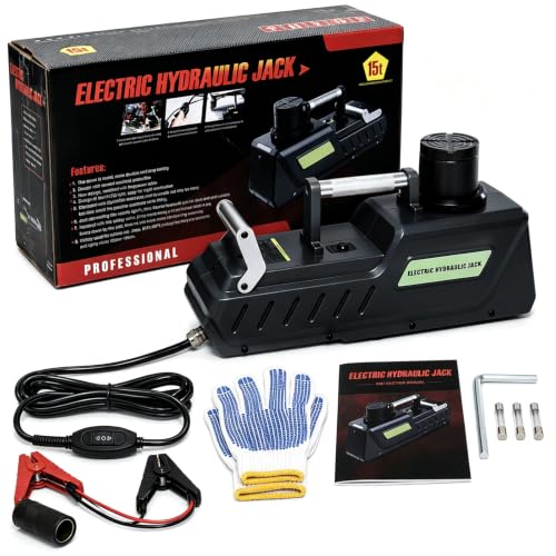 15 Ton 12V Electric car Jack with LED