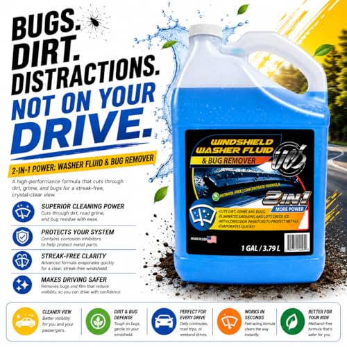 Windshield Washer Fluid 2 (128 Fl Oz)