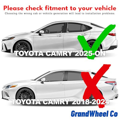 Window Deflectors Smoke Tinted in (4 Count)