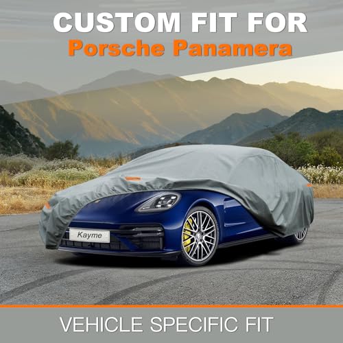 Waterproof Heavy Duty Car Cover Custom Fit Porsche Panamera