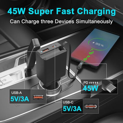 Retractable Car Charger