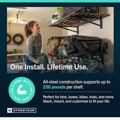 Garage Wall Shelf (2 Count)