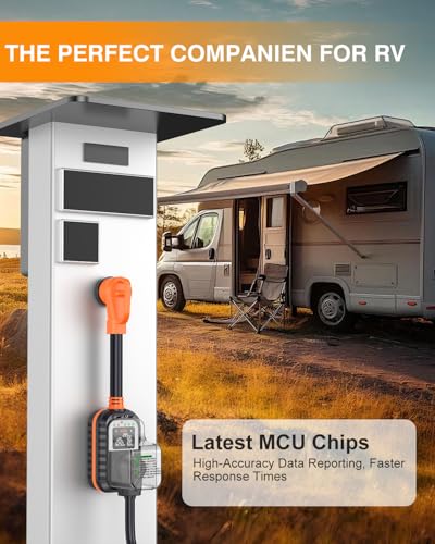 First RV Surge Protectors 50 Amp with App Control & Smart LED Display