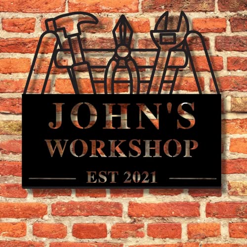 Personalized Name Workshop Metal sign