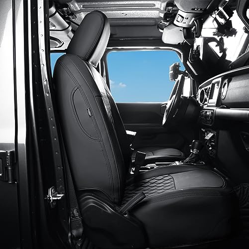 Wrangler JL Seat Covers Custom Fit for Jeep Wrangler (3 Count)