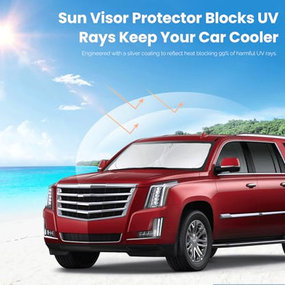 Windshield Sunshade for Cadillac Escalade 2021