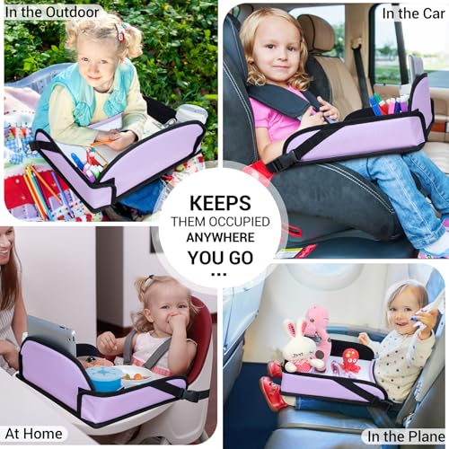 Kids Travel Tray for Car Seats (16 Ounce)