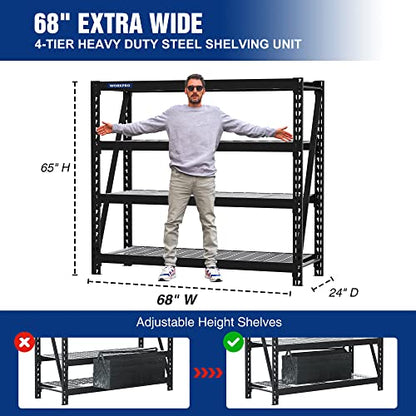 Heavy Duty Metal Shelving