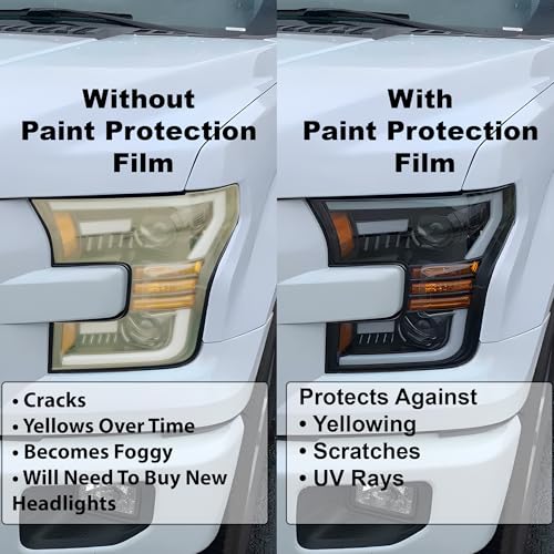 Full Headlight Head Light PPF Kit Compatible with Toyota Camry 2025