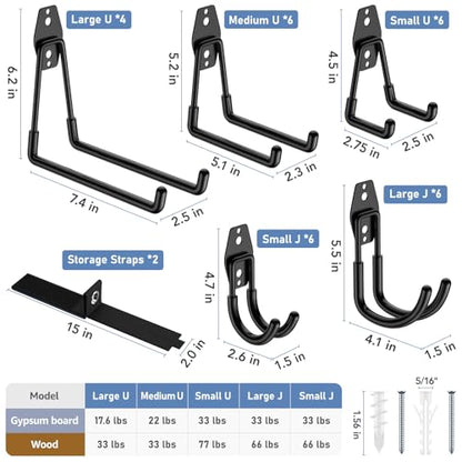 Garage Hooks Anti