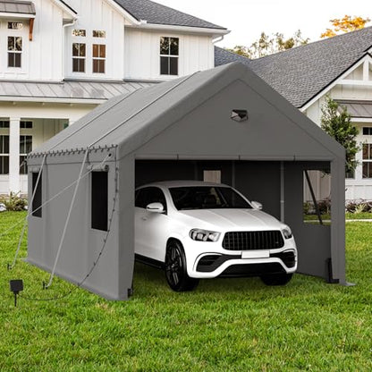 10x20 Heavy Duty Carport Canopy