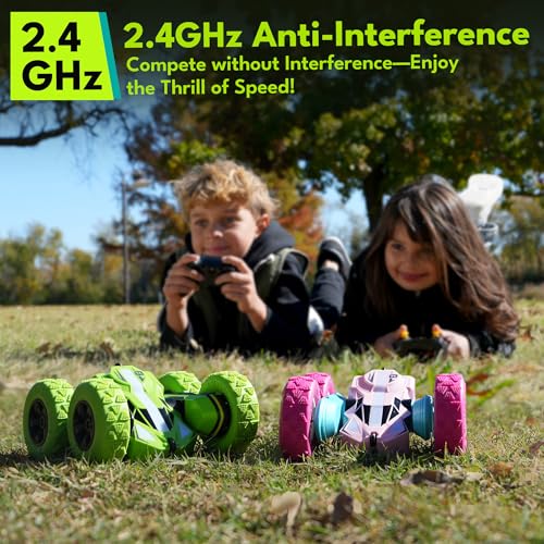 Remote Control Flip Stunt Car Double Sided Driving Crawler Toys