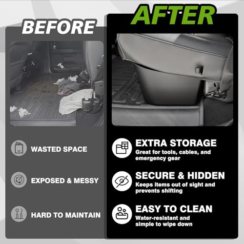 Under Seat Storage Box Fit for Ford F150 2015