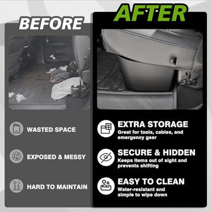 Under Seat Storage Box Fit for Ford F150 2015