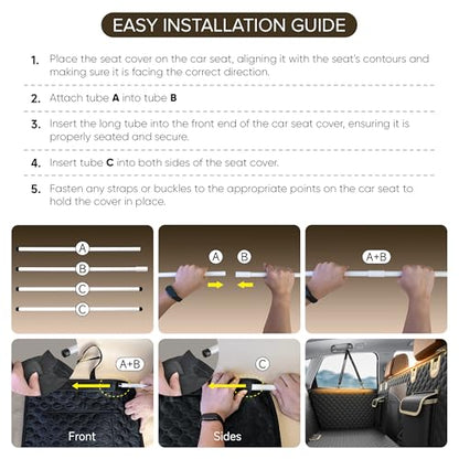 Back Seat Extender for Dogs