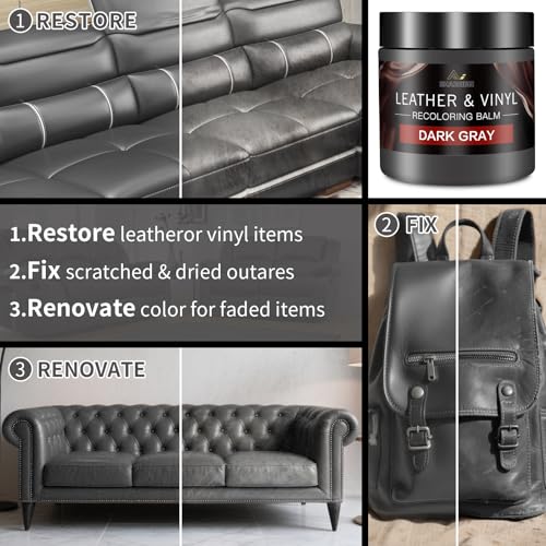 Leather Recoloring Balm with 100ml Mink Oil