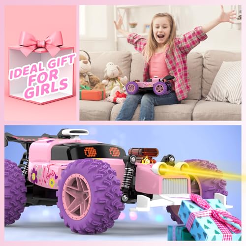 Pink Remote Control Car for Girls