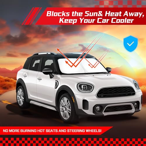 Windshield Sun Shade for Mini Countryman Cooper F60 2017