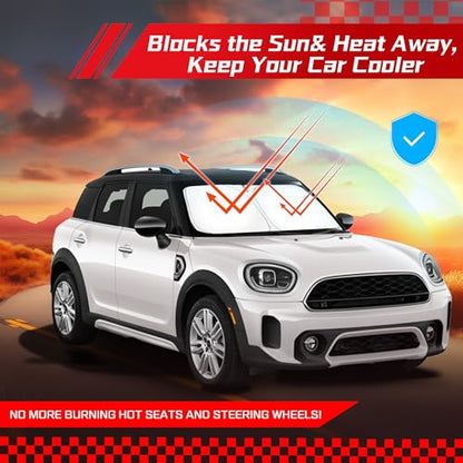 Windshield Sun Shade for Mini Countryman Cooper F60 2017
