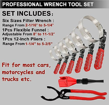 Oil Filter Wrench Set