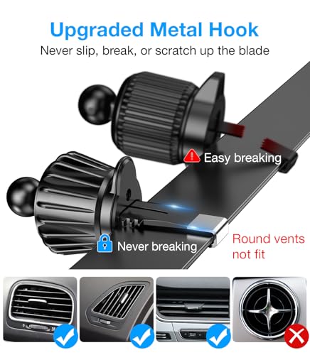 for MagSafe Car Mount Charger【Stronger Magnet】 iPhone Magnetic Wireless Car Charger【Dashboard+Vent】for Magsafe Car Charger Cell Phone Car Mount for iPhone 16 Pro Max 15 14 13 12 MagSafe Cases