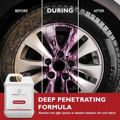 Honest Wash Iron Remover Car Detailing (128 Fl Oz)