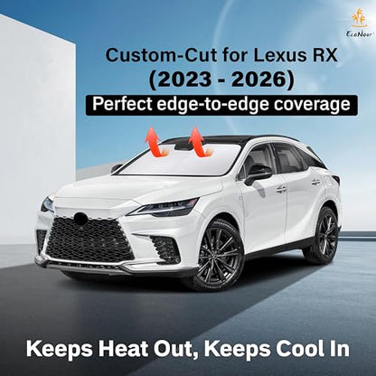 Windshield Sunshade Compatible for Lexus RX 350 450h 2023