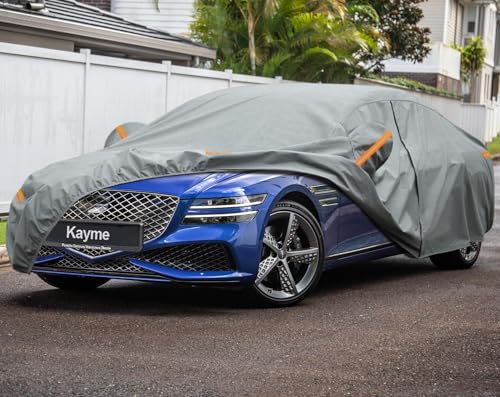 Waterproof Heavy Duty Car Cover Custom Fit Genesis G80 2017