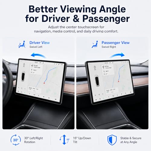 Screen Swivel Mount for Tesla Model 3 2017