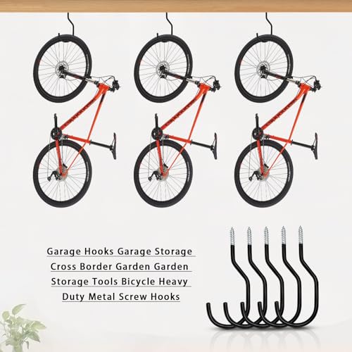 Bike Hooks Heavry Duty 6 (4 Count)