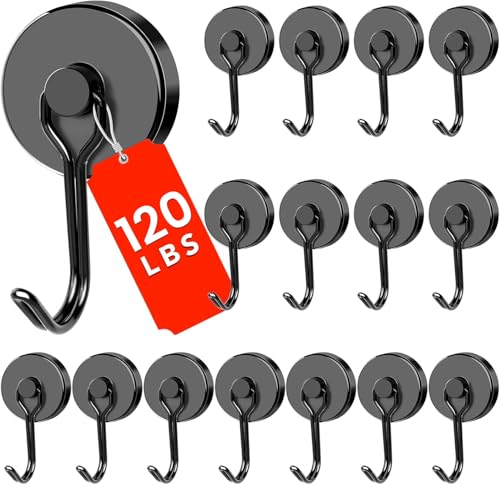 Magnetic Hooks (16 Count)