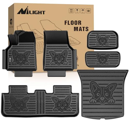 TPE Floor Mats & Cargo Mats Set for Tesla Model Y