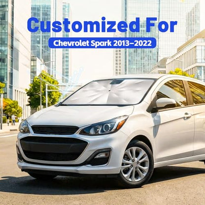 Car Windshield Sun Shade Umbrella for Chevrolet Spark 2013