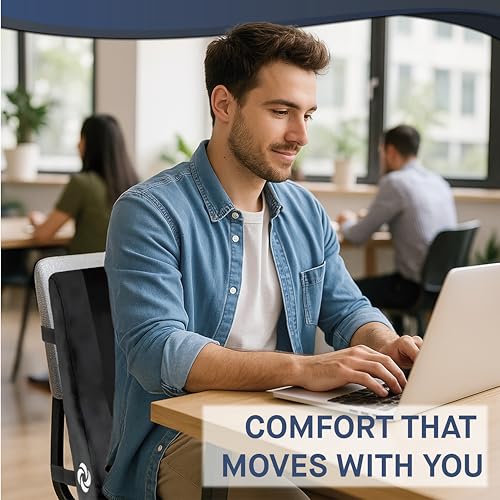 Lumbar Support Pillow Mid and Lower Back with Cooling