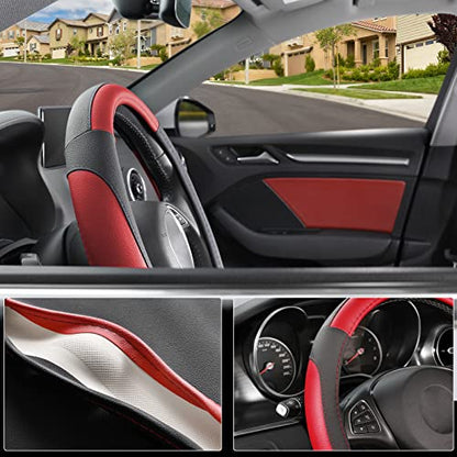 Car Steering Wheel Cover for Prius Civic Model 3