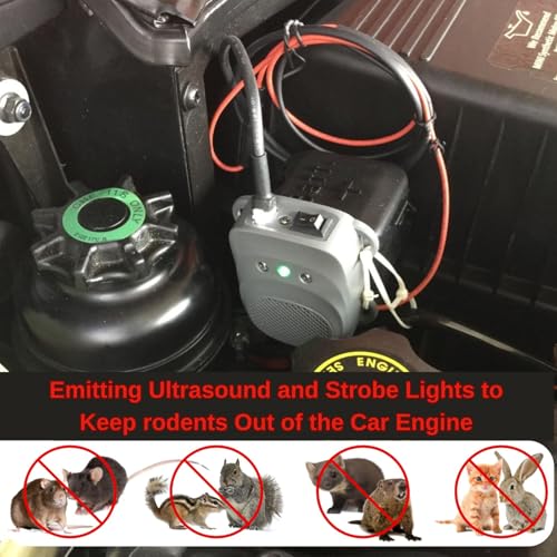 Under Hood Rodent Repellent for Car Engine