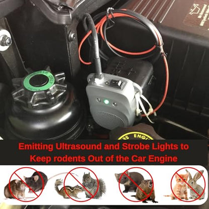Under Hood Rodent Repellent for Car Engine