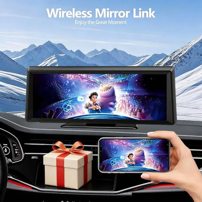 8.1" Portable Wireless Carplay Screen for Car